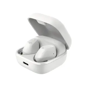 Sennheiser ACCENTUM True Wireless Earbuds - Crystal-Clear Sound with Hybrid ANC, Ergonomic Design, 28-Hour Battery Life, Touch Interface and Dual Mic Call Quality - White