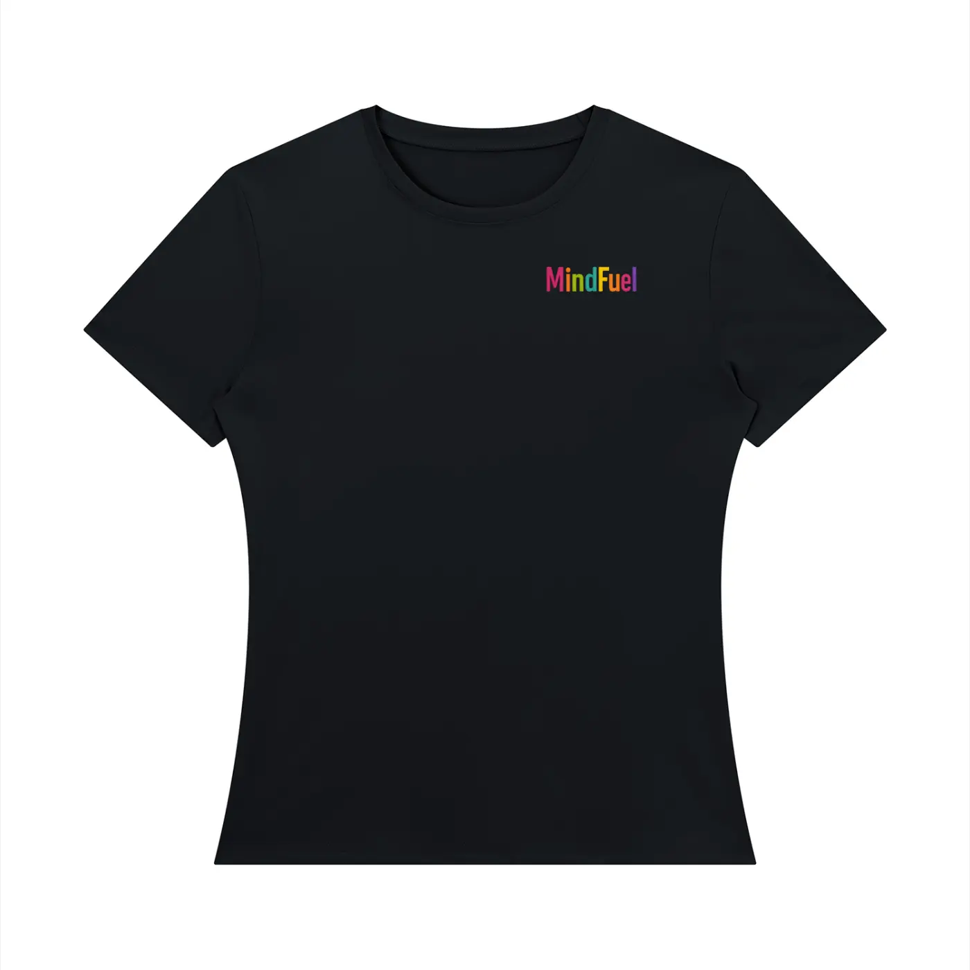 Women's Short-Sleeve Round Neck Athletic Bodycon Fitted Basics T-Shirt - Low-Iron Polyester Blend with Elastane Thin Fabric for Summer Casual Wear, Expandable Fit