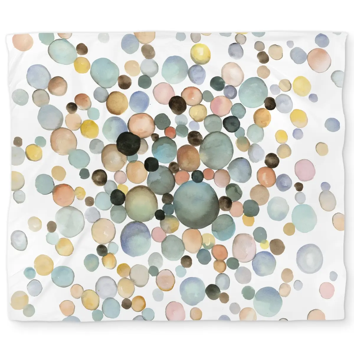 360 stand King Size Duvet Cover - White, Little Bubbles Abstract Spiritual Design, Soft Texture, Bedroom Bedding, Comfortable Duvet Covers, Decorative Duvet Cover