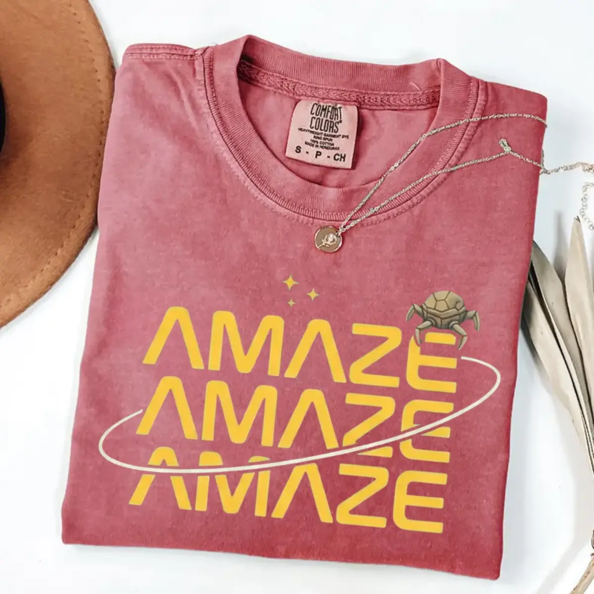 Amaze Amaze Amaze Rocky Vintage Comfort Colors T-Shirt, Project Hail Mary Rocky Inspired Sci Fi Shirt, Bookish Comfort Colors Gift, Fantasy Bookish Tee, Book Lovers Gift, Gift for Men and Women Cotton