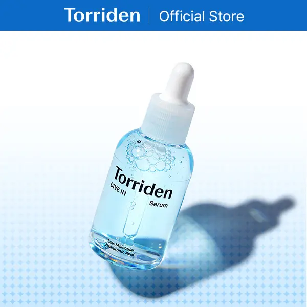 [Torriden] DIVE IN Low-Molecular Hyaluronic Acid Serum 1.69 fl oz (50ml) | Lightweight Hydrating Facial Serum for Glowing Skin