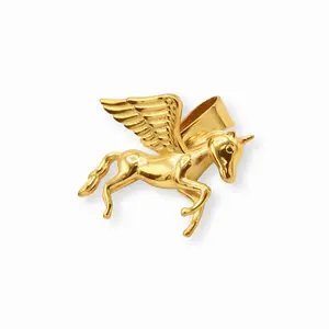 Unicorn Necklace Pendant Stainless Steel