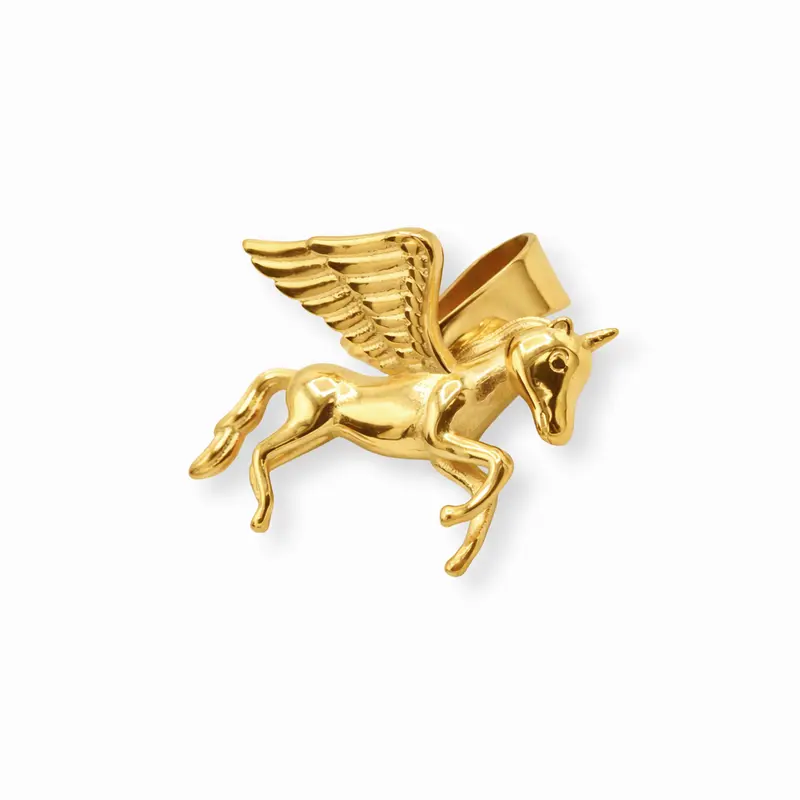 Unicorn Necklace Pendant Stainless Steel
