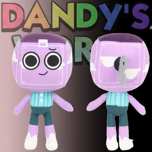26cm Dandy's World Cloudy Dream Boxten Plush Toy Cute Dandy's World Game Anime Figure Plush for Children Birthday Gift Toy