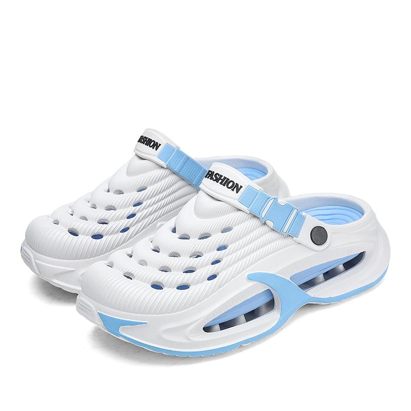 Summer Men's Clogs Outdoor Thick Sole Non-Slip Odor Resistant Durable Quick Drying Soft Beach Sandals 8810