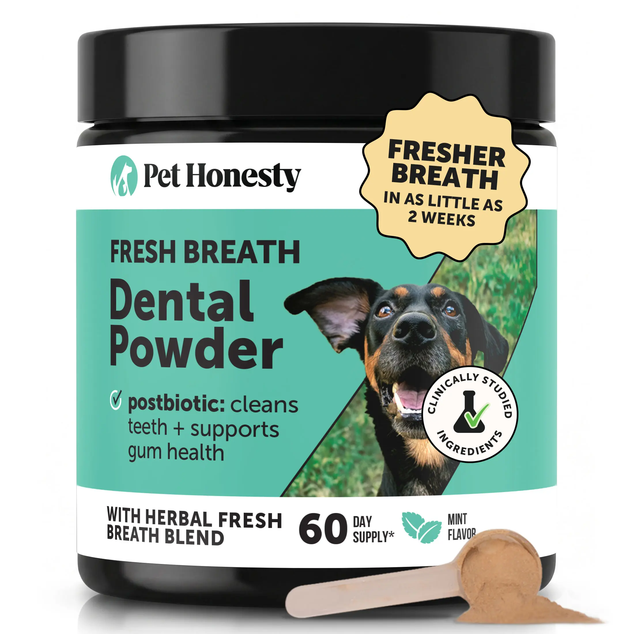 Fresh Breath Dental Powder for Dogs (60 servings)