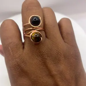 Protection Adjustable Ring - Simple Design with Unique Features as Shown
