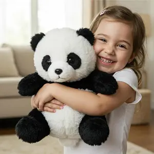 2026 Children's Toy Panda Plush Realistic Panda Plush For Emotional Support, Mimics Natural Movements For Realistic Comfort Ai Plush with Ultra-Soft Fur, The Comfort Hug You Have