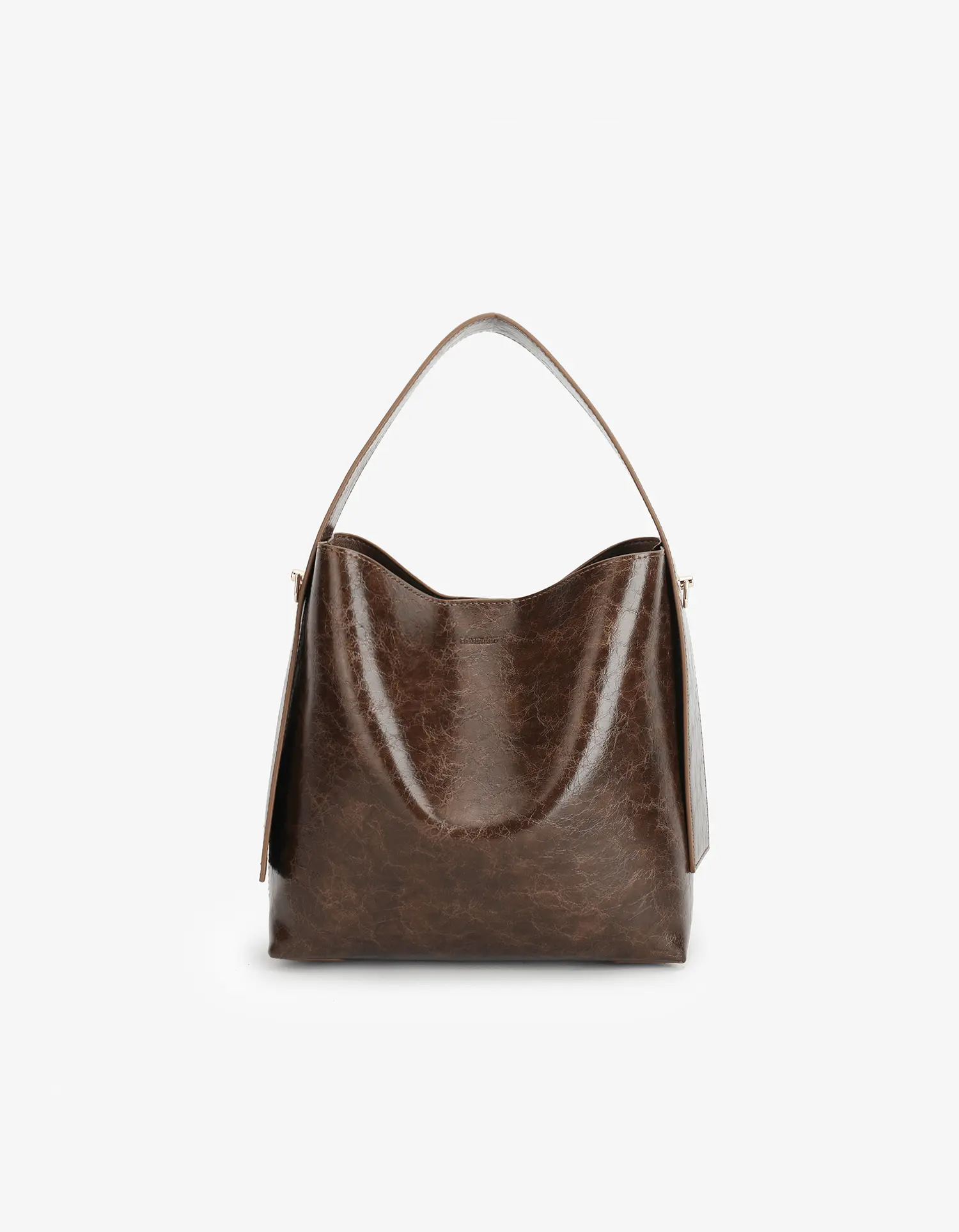PALOMA SHOULDER WAXED ESPRESSO