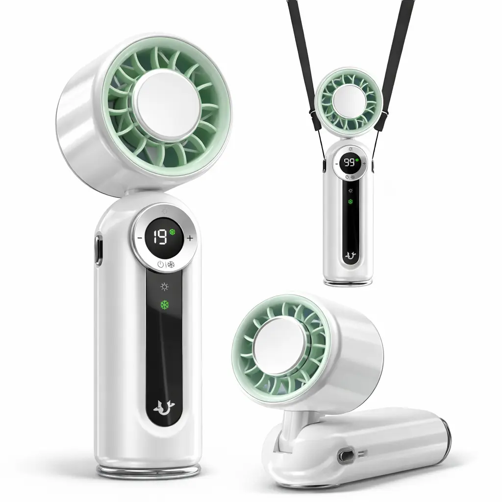 White with Built-in Flashlight (new)