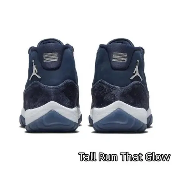 Anti-Slip Cushioned High Profile Sports Footwear | Textured Navy Suede Outer Shell | Responsive Shock-Easing Midsole | Grooved Traction Bottom | For Indoor Basketball Outdoor Street Styling | Lessen Slip Risks & Relieve Repetitive Stride Pressure