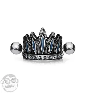 16G Headdress Helix - Cartilage Barbell