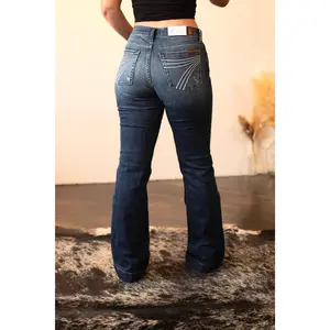 7 For All Mankind Spade DOJO Distressed