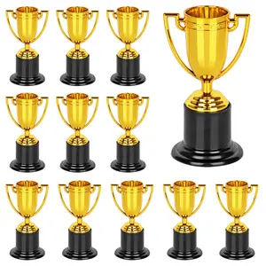 Mini Trophy, 20pcs/set Golden Trophy, Party Gift for Kids, Party Decoration Supplies, Award Trophy for Competition, Party Favors