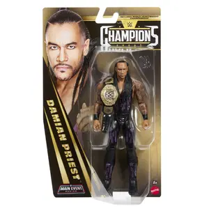 Damian Priest - WWE Main Event Champions 7 Mattel WWE Toy Wrestling Action Figure