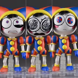 10CM Amazing Digital Circus #2583 Dolls Q Version Pomni Action Figure Clown Amazing Digital Circus Figurine PVC Collectible Toys