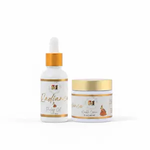 Radiance Dark Spot Duo - Peeling Oil & Knuckle Cream Set for Skin Care