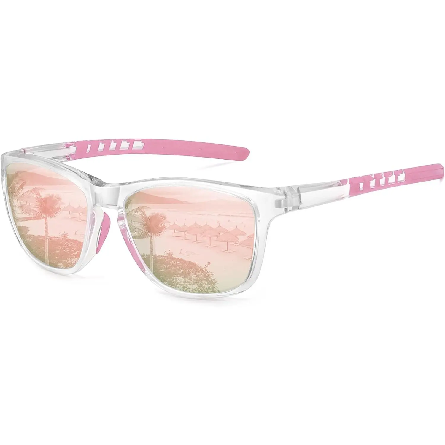 FOZONO Polarized Sports Sunglasses for Men Women, UV400 Protection Anti Glare Sun Glasses for Driving Running Cycling Fishing FOZONO Polarized Sports Sunglasses for Men Women, UV400 Protection Anti Glare Sun Glasses for Driving Running Cycling Fishing