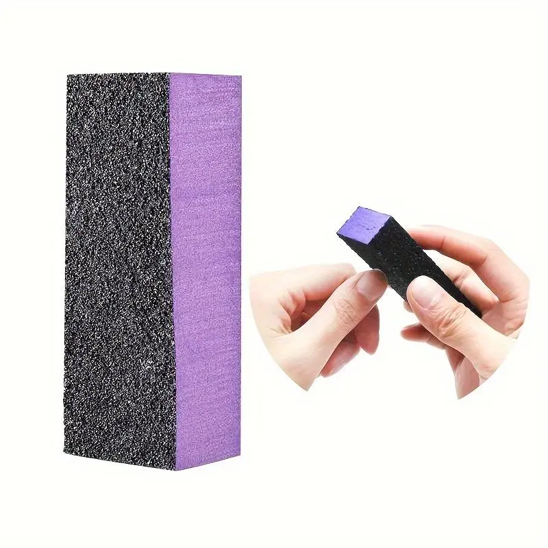10pcs Smooth and Shiny Nail Polish Buffing Art Block - Nail File Sticks Buffer Files Polisher for Nail Way Polishing Tool