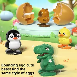 Funny Hatching Egg Wind Up Toys - Cute Walking Duck & Capybara&Penguin&Dinosaur, Fun Creative Gifts, Walking Hatching Animals, Fun Toy, Prank Toy, Novelty Toy  Thanksgiving Gifts, Christmas Gifts, Easter Gifts dinosaur toys dinosaur toys for kids 3-5