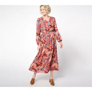 Belle Boho by Kim Gravel Regular Rustic Paisley Dress