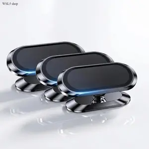 3PCS Magnetic Car Phone Holders – Universal Suction Cup Mount for Phones & Tablets, Adjustable 360° Rotation, Secure GPS Navigation, Dashboard & Windshield Holder, Hands-Free Driving, Automotive Accessories