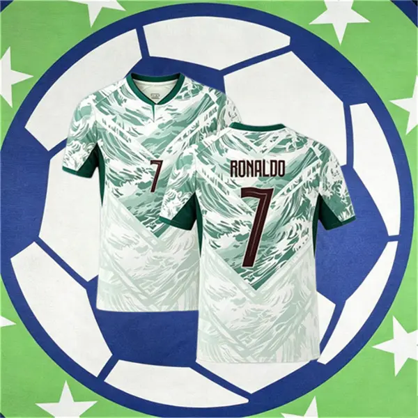2026 Portugal Away No.7 Ronaldo Short sleeve Soccer jersey