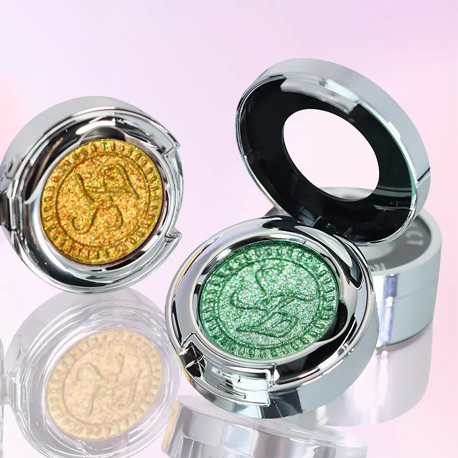 Radiant Glow Brightening Eye Makeup, SE SHEENEFFECT  Effect Shimmery Sparkle Multichrome Eyeshadow Palette Cosmetic, Long‑Lasting for Youthful Bold Looks