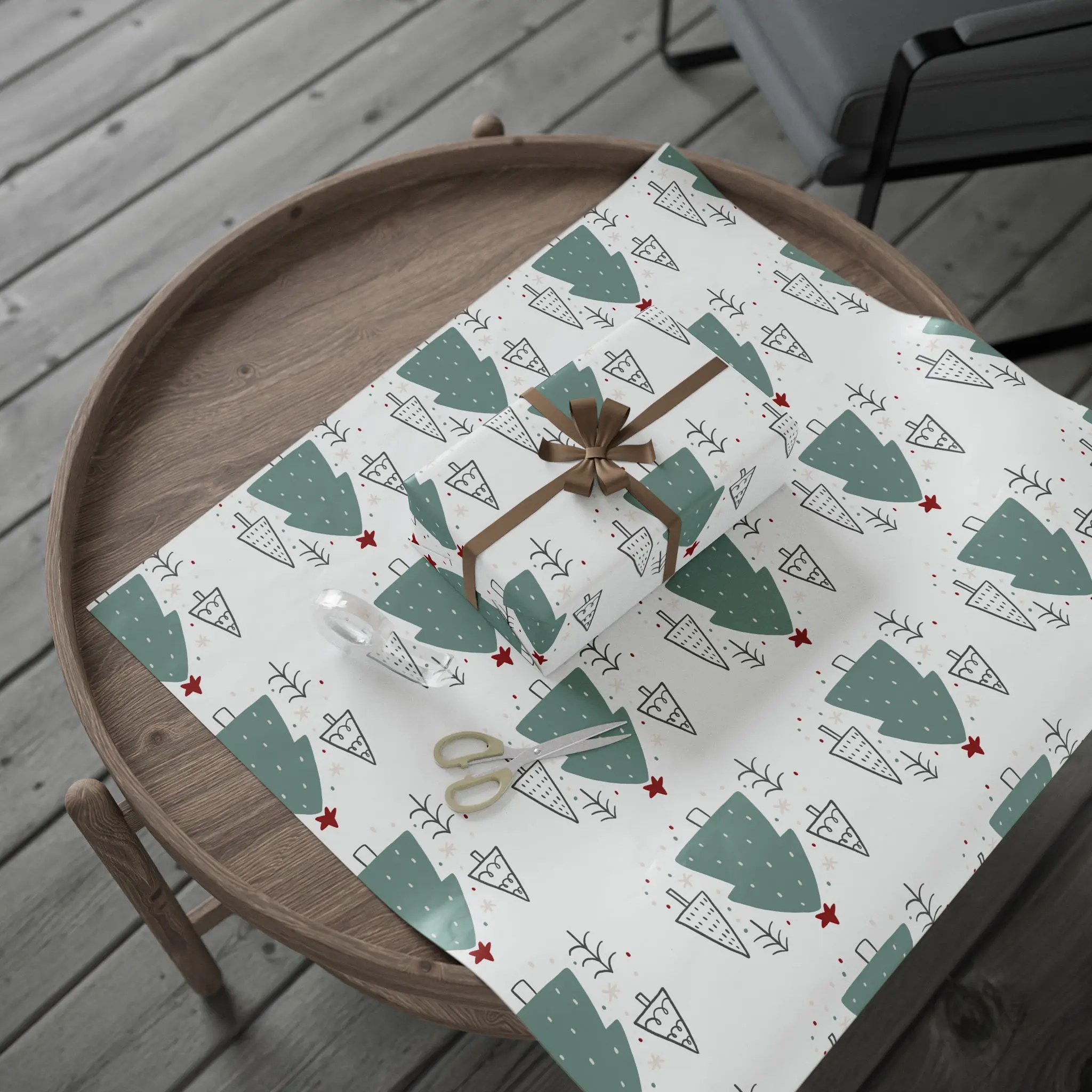 Christmas Tree Wrapping Papers