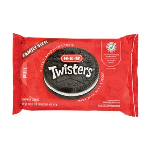 H-E-B Twisters Sandwich Snack Cookies