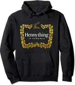 Henny Shirt, When the Henny's in the system. Henny Parody Pullover Hoodie