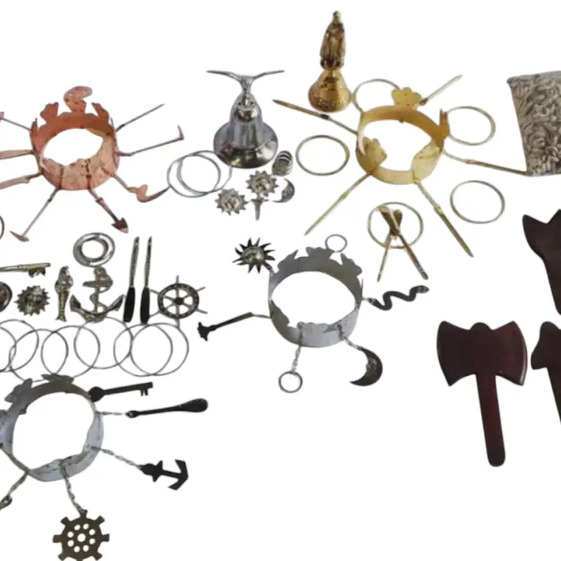 Santeria Yoruba Ifa Orisha Fashion Accessory Tools, OSHA-Compliant Special Offer Package