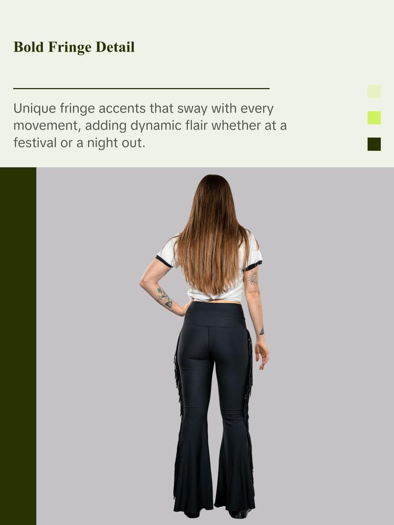Luna Fringe Bell Bottoms