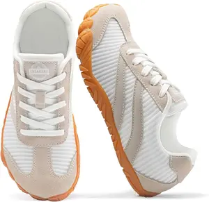 HOYOFOL Barefoot Shoes Women Casual Sneakers Wide Toe Box Zero Drop Minimalist Trail Running Non-Slip Lightweight Breathable Comfortable Fashion Walking Hiking Shoes Unisex Footwear Training