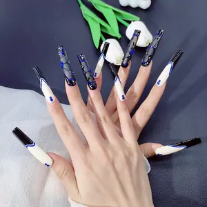The Nail Art QueenPop of color, pop of happiness🌈acrylic handmade pressacrylic handmade press nina pool natural finish shimmery