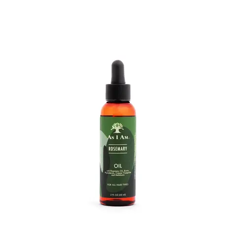 As I Am Rosemary Oil - 2 oz - Supports Healthy Hair Growth - Hair Density Serum - with Biotin & Saw Palmetto