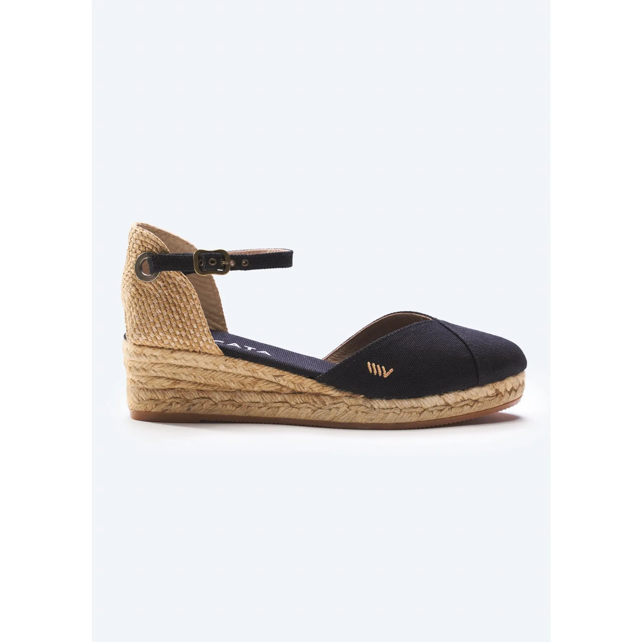 Pubol Canvas Espadrille Wedges