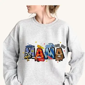 Mama M C Q u e Mothers Day Shirt, 95 L i g h t n i n g M C Q Shirt, Mama Sweatshirt, Mother's Day Shirt, Gift For Mom