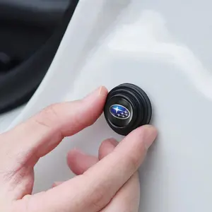 4/8/12/16/20Pcs Car Door Shock Absorber Buffer Protective Stickers Soundproof Rubber Pads For Subaru STI Forester Outback Impreza Legacy WRX Car Door Trim Sticker