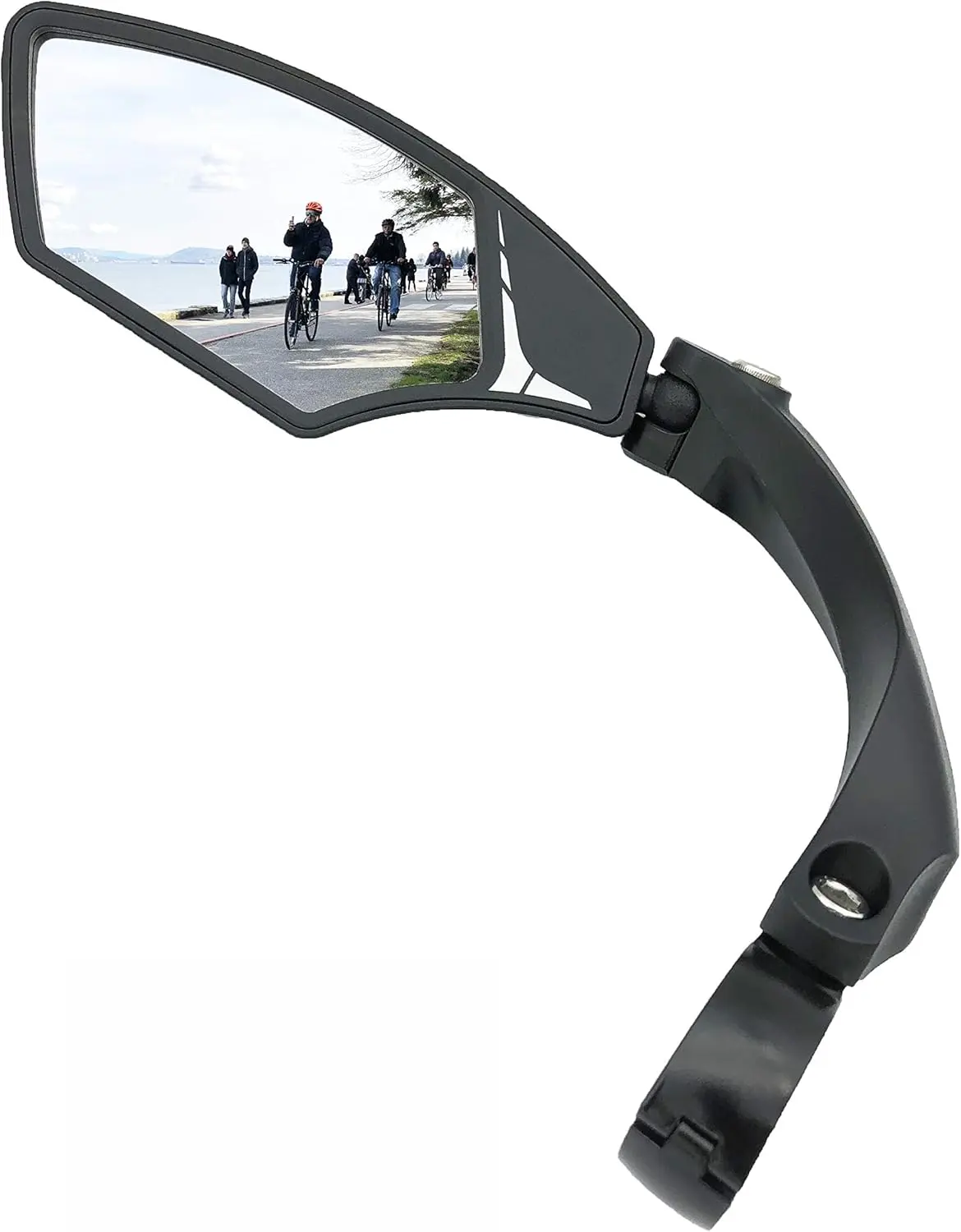 Handlebar  Mirror, HD,Blast-resistant, E- Mirror, Glass Lens, HF-MR095 ( Left)