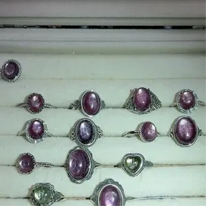[Quick sale] Sliver Jade Rings
