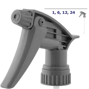 Tolco® Gray Chemical Resistant Trigger Sprayer 320CR