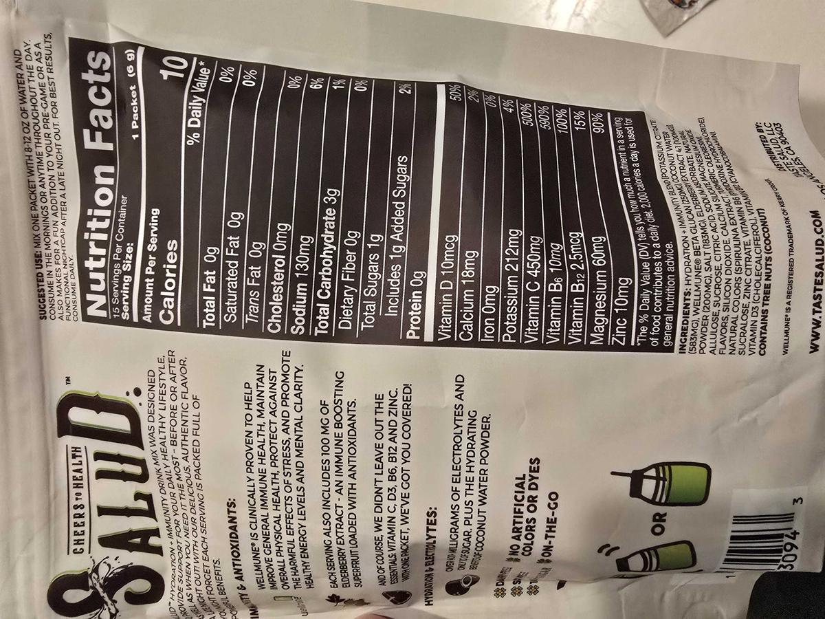 Item: Pepino Limón |  Cucumber Lime, 15 Servings