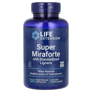 Life Extension Super Miraforte with Standardized Lignans, 120 Vegetarian Capsules