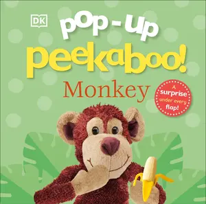 USED-Pop-Up Peekaboo! Monkey: A Surprise Under Every Flap! by DK (Board book)