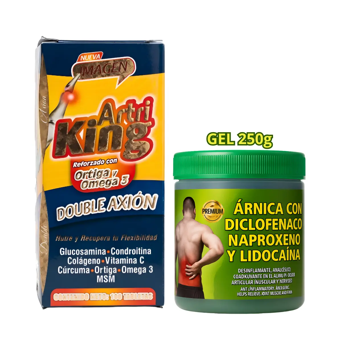 1 ARTRIKING + 1 GEL 250g