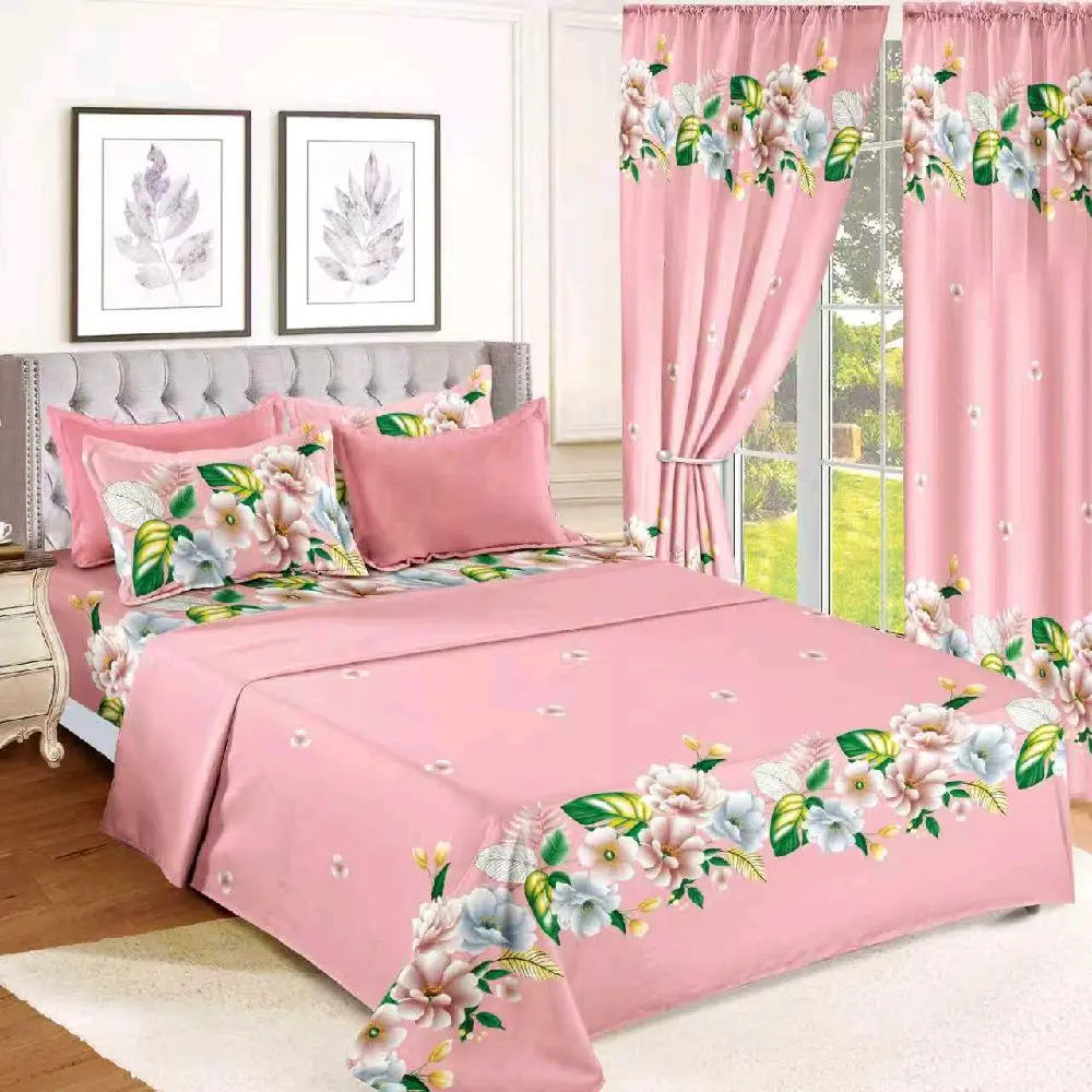Priscilla Floral 8-Piece Bedding Set