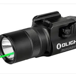 Olightstore Usa Inc Baldr Pro R Black Anodized 300/500/1,350 Lumens White LED Light And Green Laser
