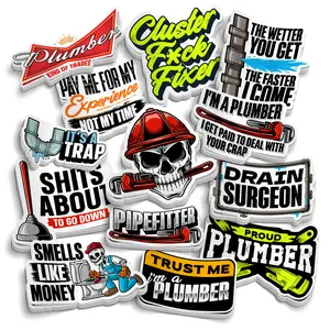 Plumbers Best Sellers Sticker Pack - Heavy Duty Water and UV Resistant 6mil Vinyl