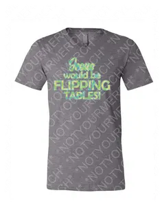 Jesus Would Be Flipping Tables Tee — Not Your Pastor’s Politics